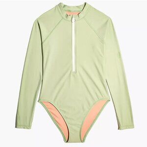 FOR TANYA NOT FOR SALE -NEW Madewell | Second Wave Rashguard in Sunfaded Mint